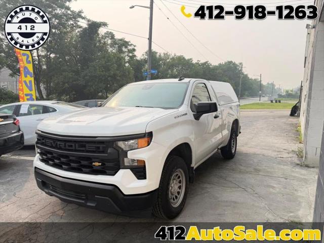 2023 Chevrolet Silverado 1500 2WD Regular Cab Standard Bed WT for sale in Pittsburgh, PA