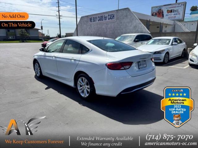 2015 Chrysler 200 Limited for sale in Stanton, CA