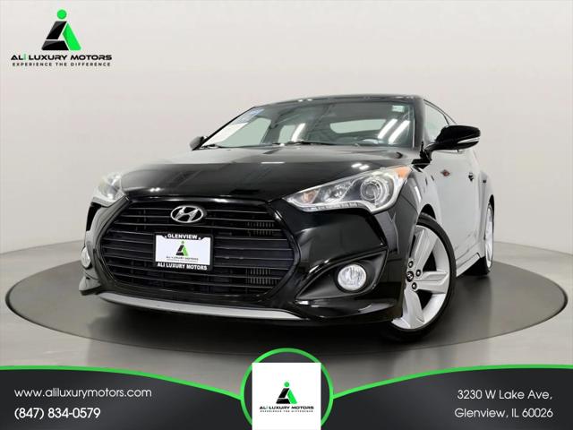 2014 Hyundai Veloster Turbo w/Black for sale in Glenview, IL