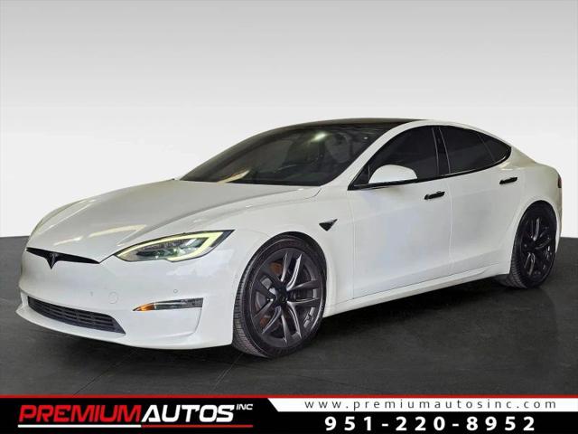 2021 Tesla Model S Plaid Tri Motor All-Wheel Drive for sale in Norco, CA