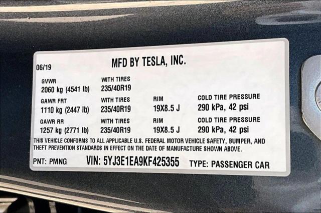 2019 Tesla Model 3 Long Range