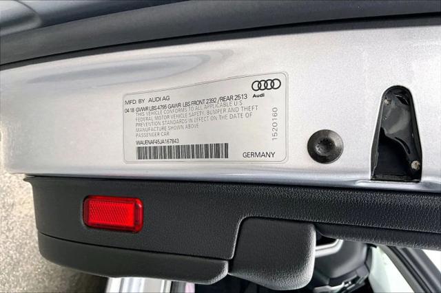 2018 Audi A4 2.0T Premium