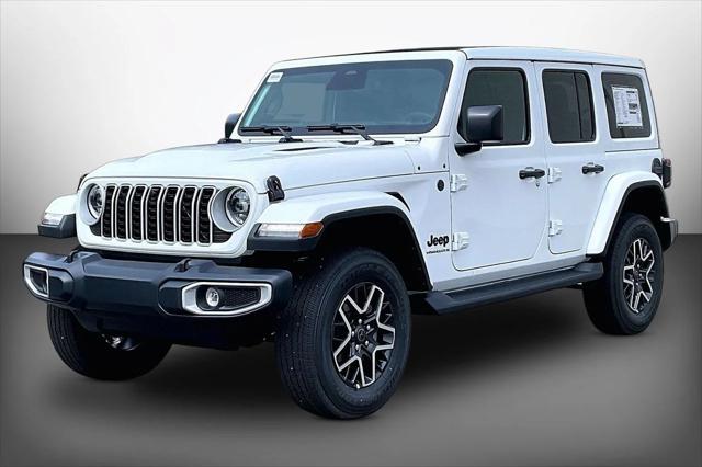 New 2027 Bright White Clear-Coat Paint Jeep Sahara image 4