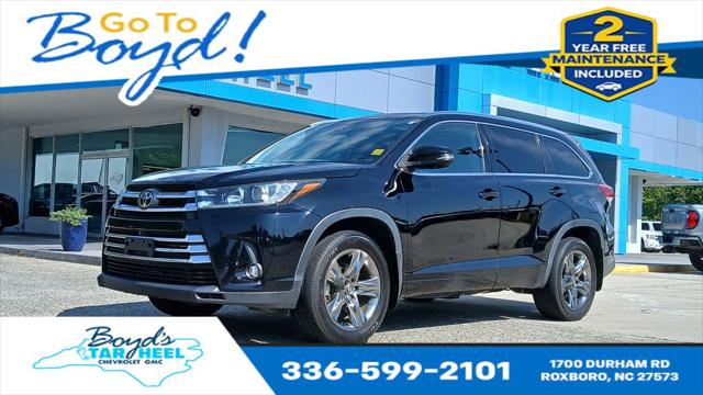 2019 Toyota Highlander Limited Platinum for sale in Roxboro, NC