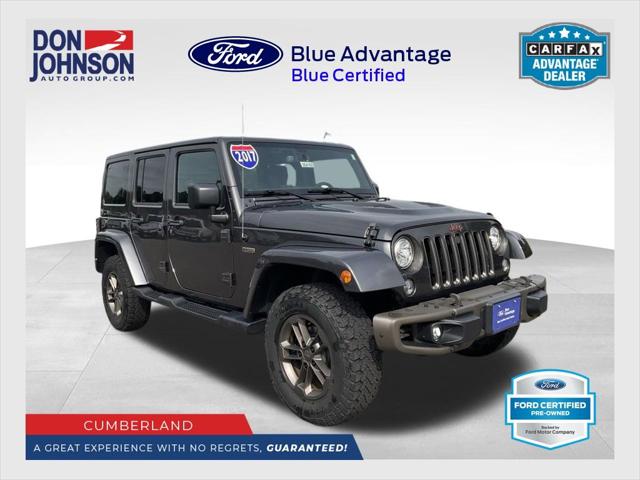 2017 Jeep Wrangler Unlimited 75th Anniversary for sale in Rice Lake, WI