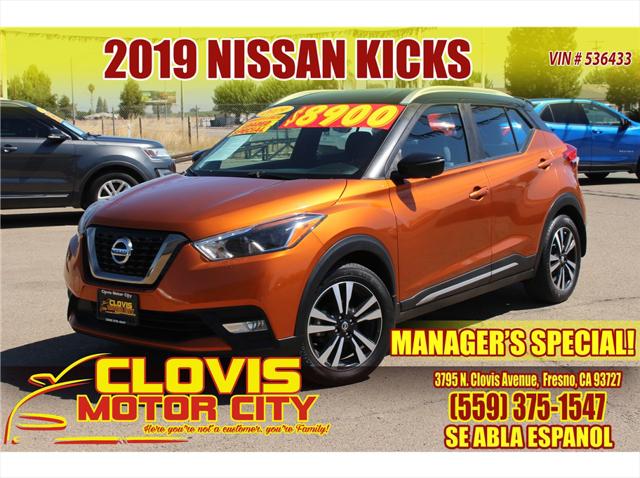 2019 Nissan Kicks SR for sale in Fresno, CA