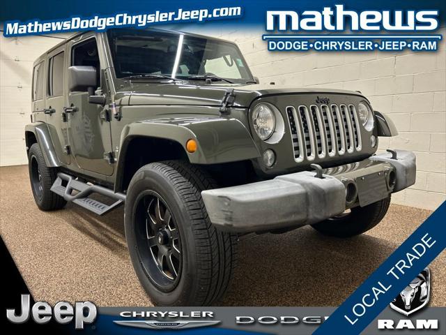 2016 Jeep Wrangler Unlimited Sahara for sale near Marion, OH
