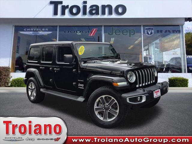 2022 Jeep Wrangler Unlimited Sahara for sale in Colchester, CT