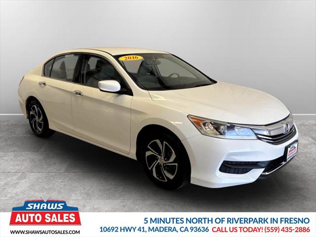2016 Honda Accord LX for sale in Madera, CA