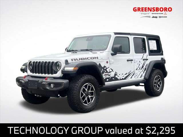 2024 Jeep Wrangler 4-Door Rubicon 4x4 for sale in Greensboro, NC