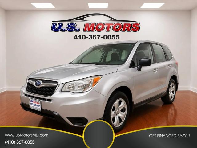 2015 Subaru Forester 2.5i for sale in Owings Mills, MD
