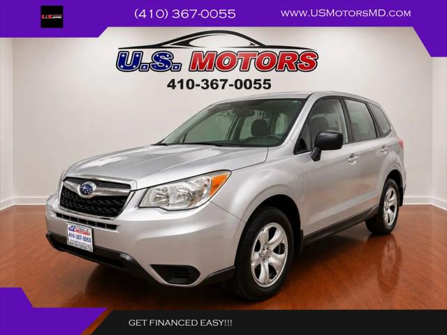 2015 Subaru Forester 2.5i for sale in Owings Mills, MD