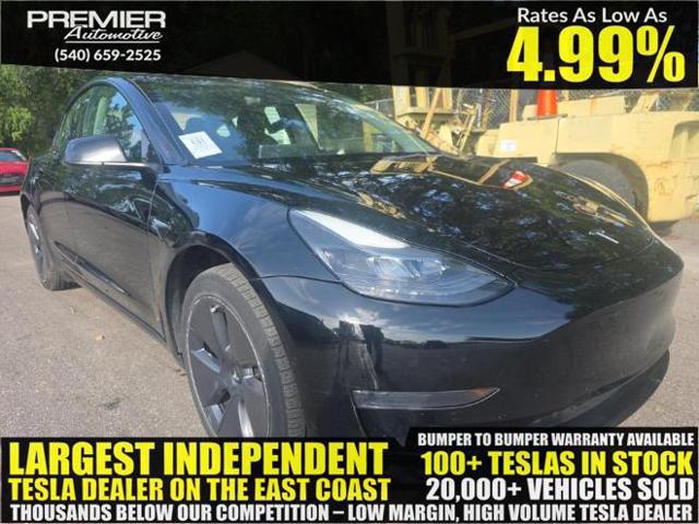 2022 Tesla Model 3 Rear-Wheel Drive for sale in Dumfries, VA