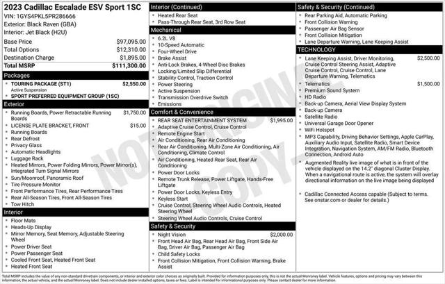 2023 Cadillac Escalade ESV 4WD Sport for sale in Camdenton, MO