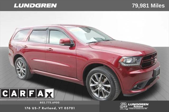 2018 Dodge Durango GT AWD for sale in Rutland, VT