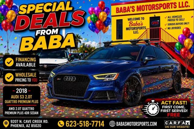 2018 Audi S3 2.0T Premium Plus for sale in Phoenix, AZ