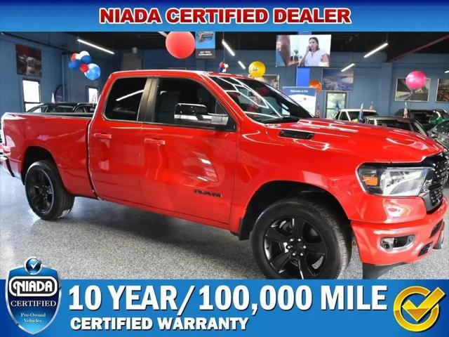 2022 Ram 1500 Big Horn Quad Cab 4x4 6'4" Box for sale in Baldwin, NY