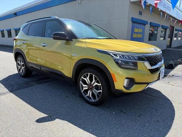 2021 Kia Seltos SX Turbo for sale in WESTBROOK, ME