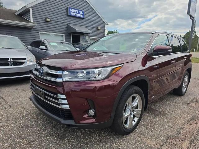 2018 Toyota Highlander Hybrid Limited for sale in Wisconsin Dells, WI
