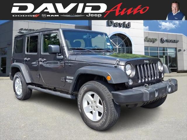 2017 Jeep Wrangler Unlimited Sport for sale in Glen Mills, PA