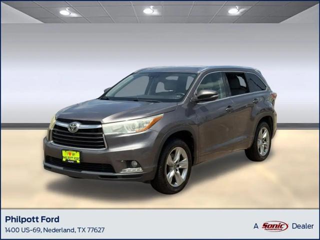 2016 Toyota Highlander Limited Platinum V6 for sale in Nederland, TX