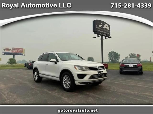 2015 Volkswagen Touareg V6 Sport for sale in Weyauwega, WI