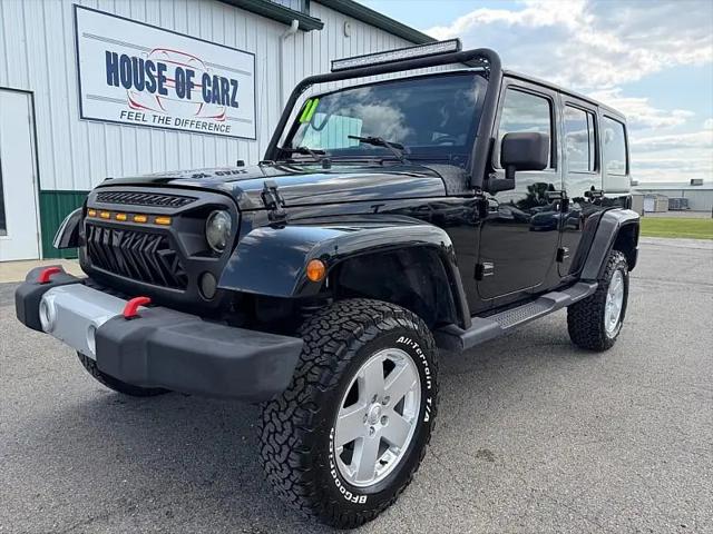 2011 Jeep Wrangler Unlimited Sahara for sale in Rochester, IN