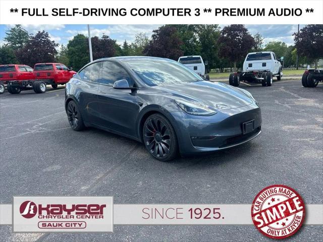 2021 Tesla Model Y Performance Dual Motor All-Wheel Drive for sale in Sauk City, WI