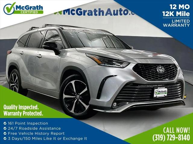 2021 Toyota Highlander XSE for sale in Iowa City, IA