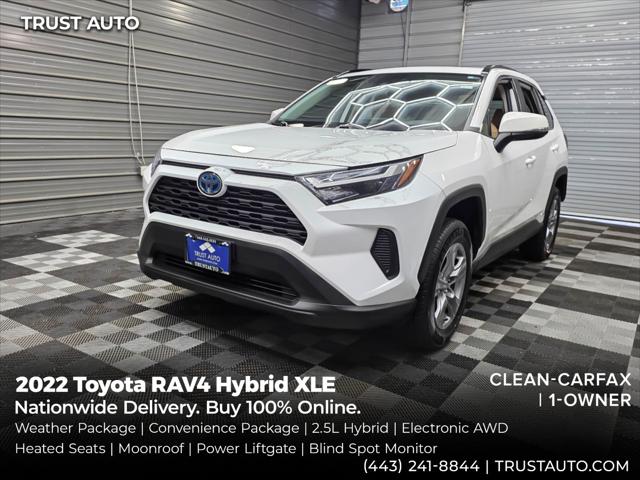 2022 Toyota RAV4 Hybrid XLE AWD SUV for sale in Sykesville, MD