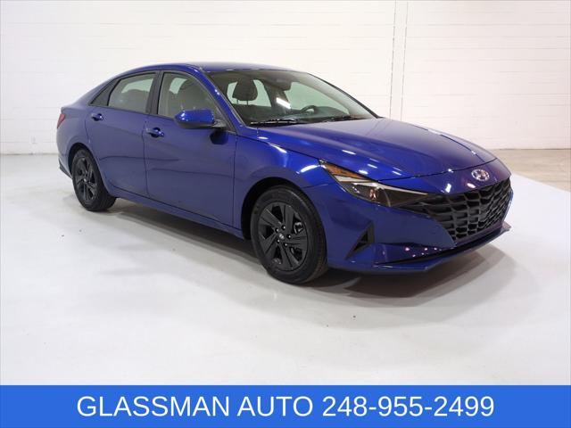 2023 Hyundai Elantra Hybrid Blue for sale in Southfield, MI