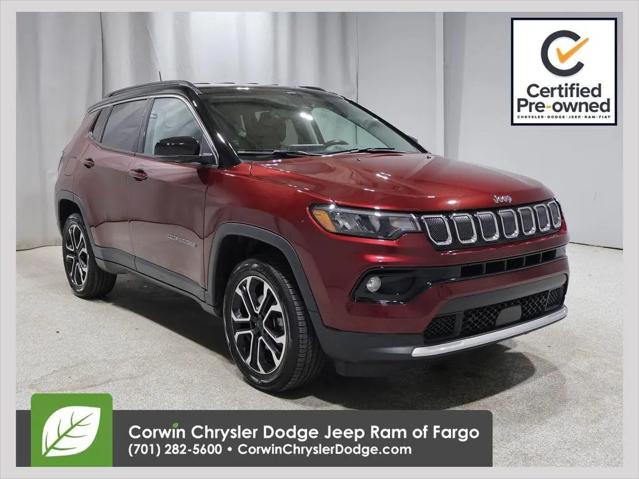 2022 Jeep Compass Limited 4x4 for sale in Fargo, ND
