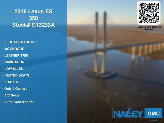 2016 Lexus ES 350 ES 350