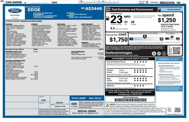 2021 Ford Edge Titanium