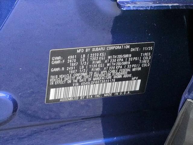 2026 Subaru Forester Sport