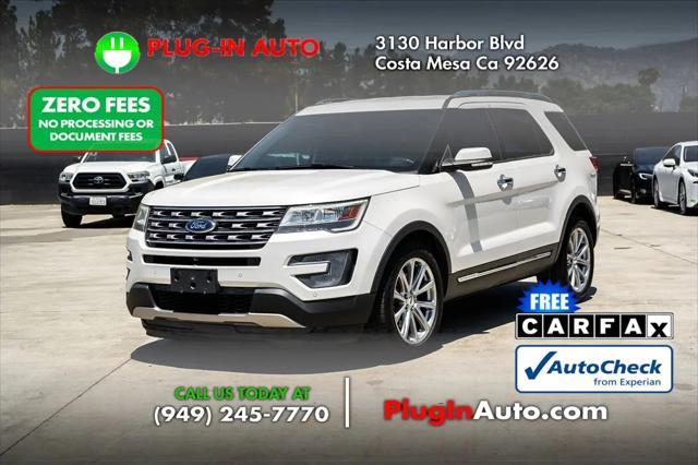 2017 Ford Explorer Limited for sale in Costa Mesa, CA