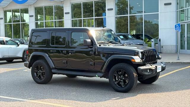 2022 Jeep Wrangler Unlimited Sahara Altitude 4x4 for sale in White Bear Lake, MN