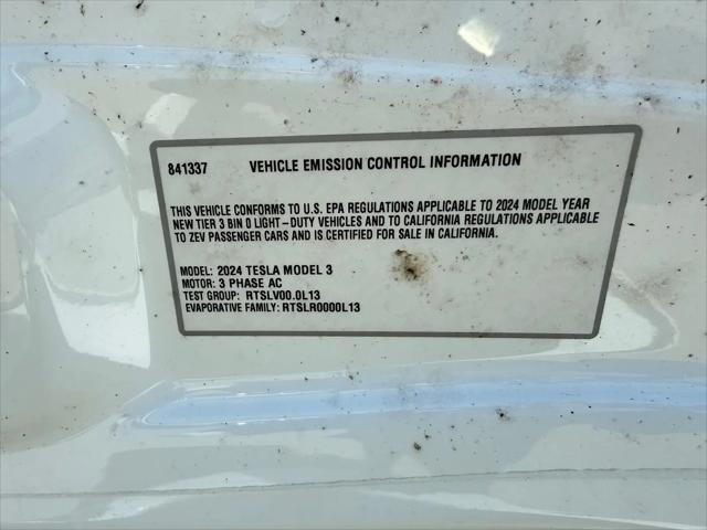 2024 Tesla Model 3 Long Range Dual Motor All-Wheel Drive