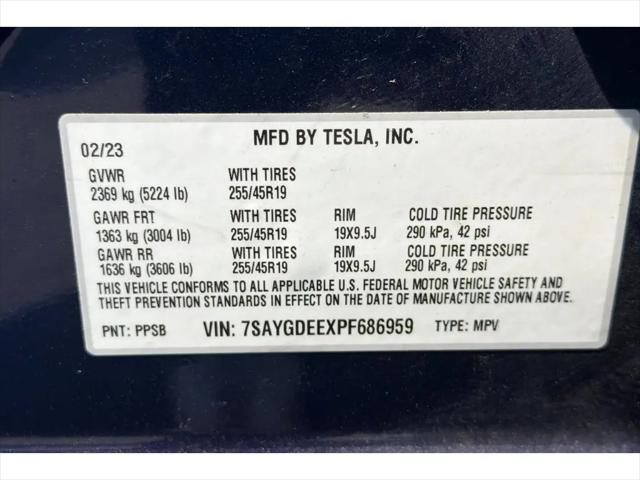2023 Tesla Model Y Long Range Dual Motor All-Wheel Drive