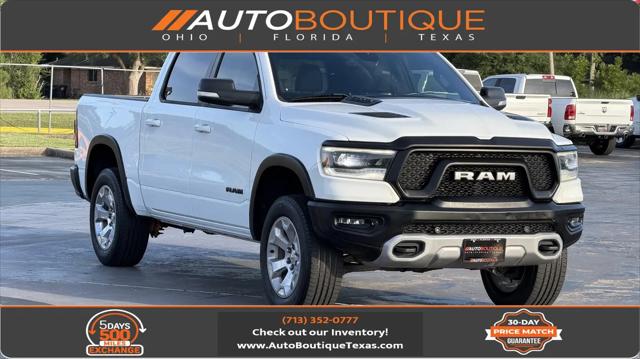 2019 Ram 1500 Rebel Crew Cab 4x2 57 Box for sale in Alvin, TX