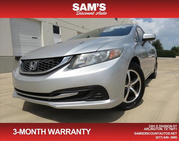 2015 Honda Civic SE for sale in Arlington, TX