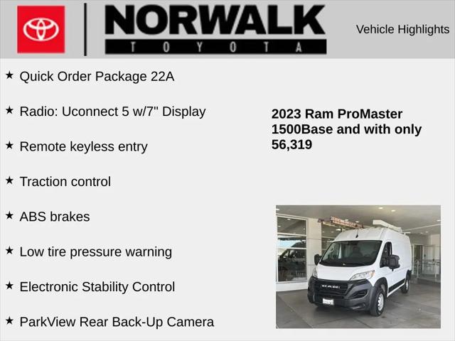 2023 Ram ProMaster Cargo Van High Roof 136" WB