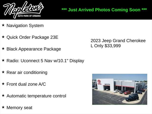2023 Jeep Grand Cherokee L Limited 4x4 for sale in Urbana, IL