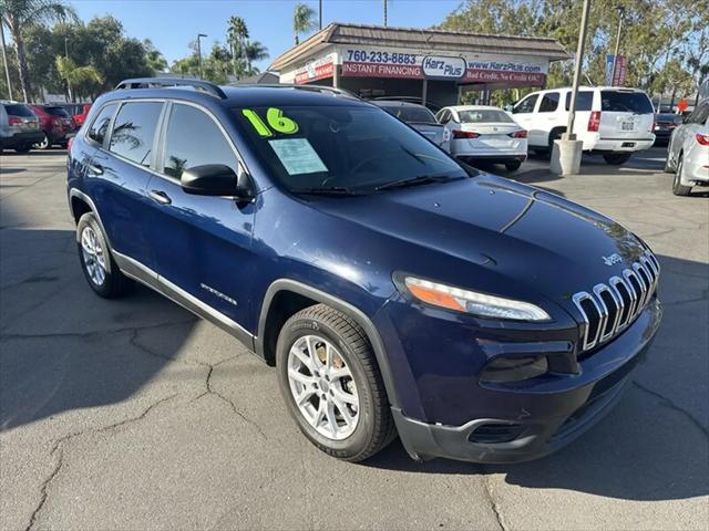 2016 Jeep Cherokee Sport for sale in Escondido, CA