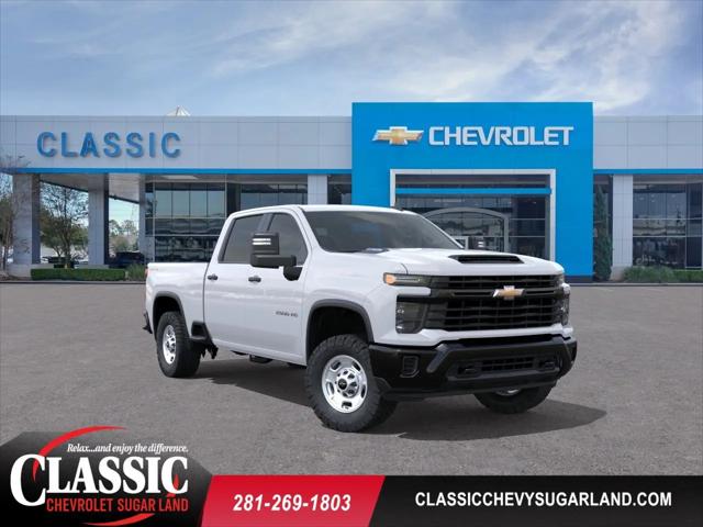 2026 Chevrolet Silverado 2500HD Crew Cab, Standard Bed, WT, 4WD for sale in Sugar Land, TX