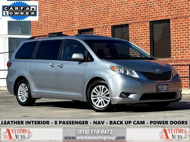 2015 Toyota Sienna XLE 8 Passenger for sale in Sherman Oaks, CA