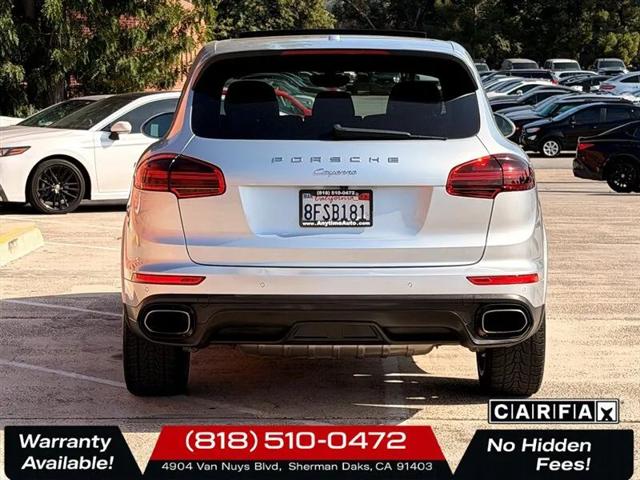 2018 Porsche Cayenne Platinum Edition