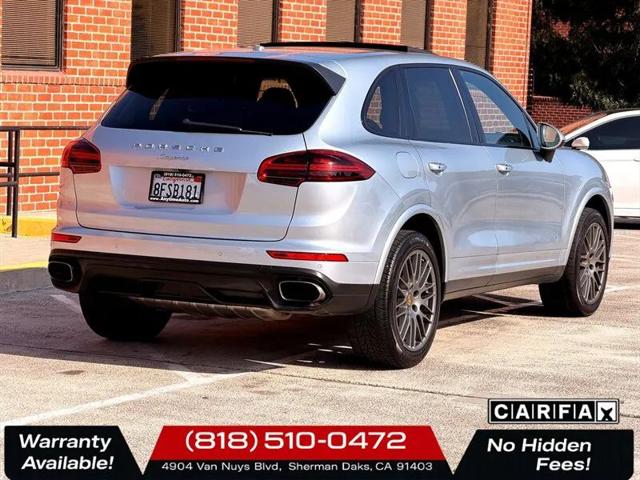 2018 Porsche Cayenne Platinum Edition