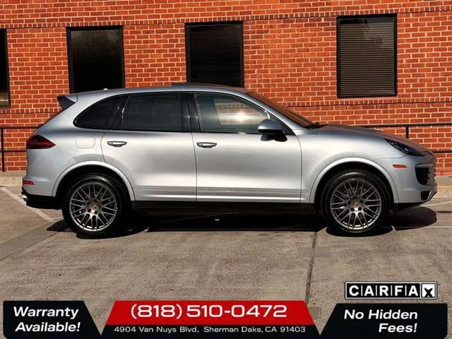 2018 Porsche Cayenne Platinum Edition