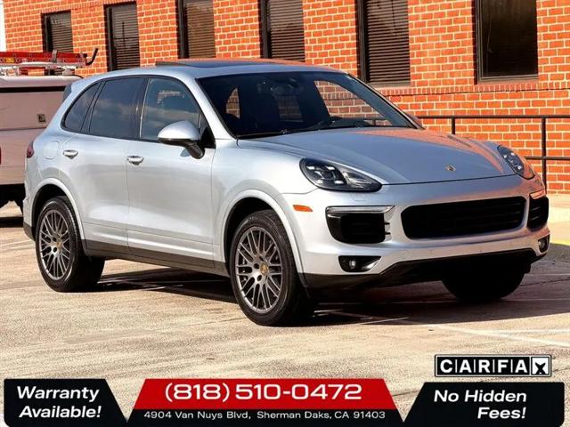 2018 Porsche Cayenne Platinum Edition